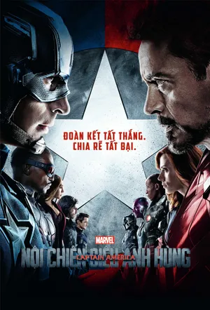 Xem Phim Captain America: Nội Chiến Siêu Anh Hùng Vietsub HD Online - Rophim