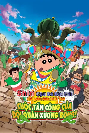 Phim Shin Cậu Bé Bút Chì Movie 23: Câu Chuyện Chuyển Nhà Của Tớ! Cuộc Tấn Công Của Đội Quân Xương Rồng! - {site_name}